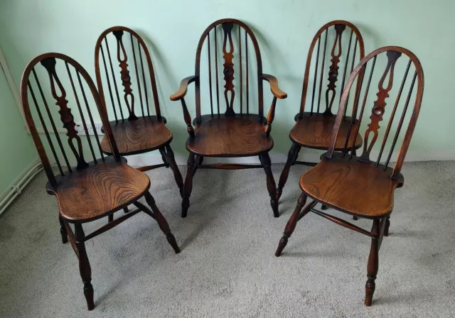 Set of Country Chairs 4 + 1