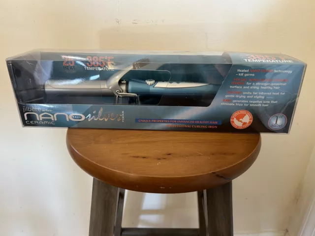 Conair Pro 1" Nano Silver Ceramic Tools 450° Flat Iron Hair Straightener