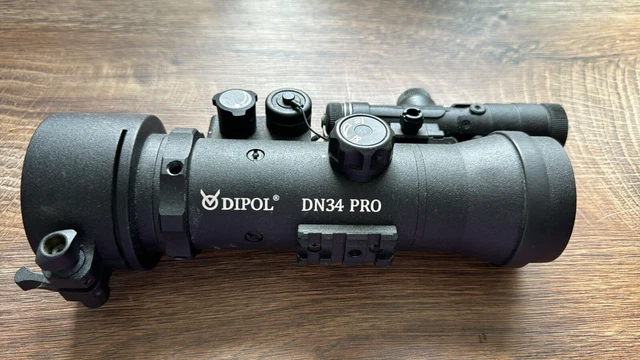 Tube Intensificateur De Lumière Dipol DN 34 Pro Gen 2+ – Noir/blanc, Très Bon Contraste