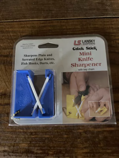 Lansky Mini Crock Stick Knife Sharpener - LCKEY