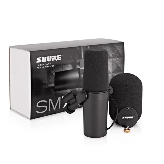 Shure SM7b Legendary Dynamic Broadcast Studio Microphone *