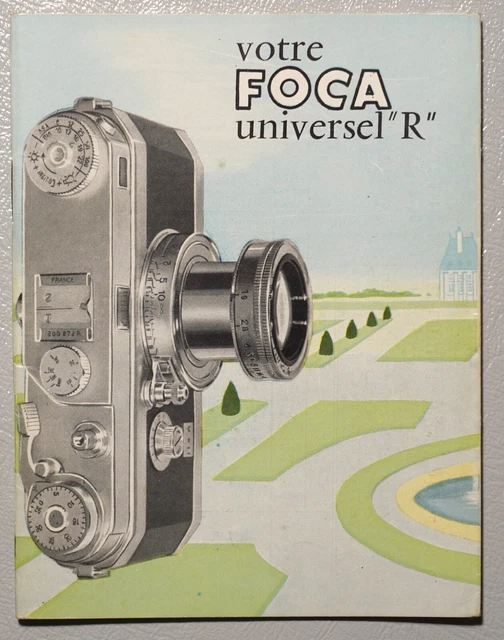 FOCA MODE D'EMPLOI DU  FOCA universel "R" . 1955