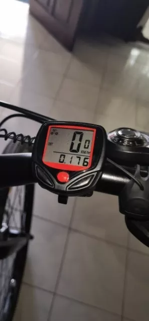 Compteur Cycle Vélo Etanche Vitesse Chronomètre 15 Fonctions Filaire Cyclisme