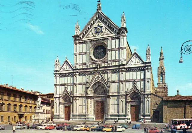 Firenze Chiesa Di S.croce Viag.1977
