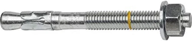 Ancoraggio a pavimento Apolo Mea Celo metallo viti a bastone Plus 8 – 75/10 zincato 50 pezzi