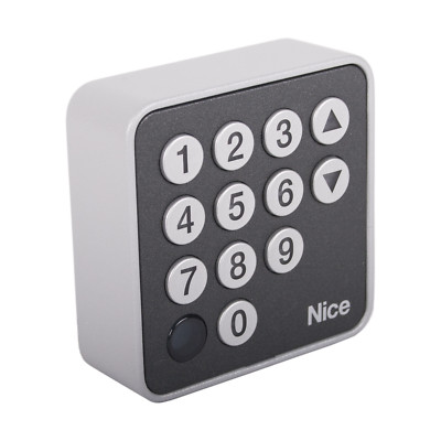Geba GEBA Tastierino Codytouch Nero-Argento Con Illuminazione LED Controllo Ingresso 