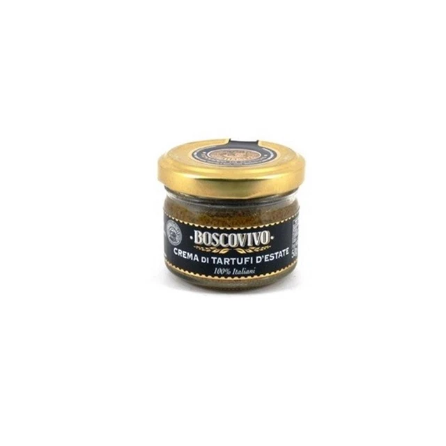 Crema di Tartufi Neri d'Estate 50 g  - Boscovivo- Tartufo 100% Italiano