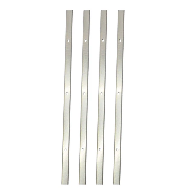 Accesorios de cuchillas cepilladoras HSS 4 PIEZAS doble ranura resistente al cansancio