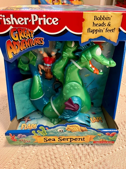 Fisher Price Great Adventures Sea Serpent NIB