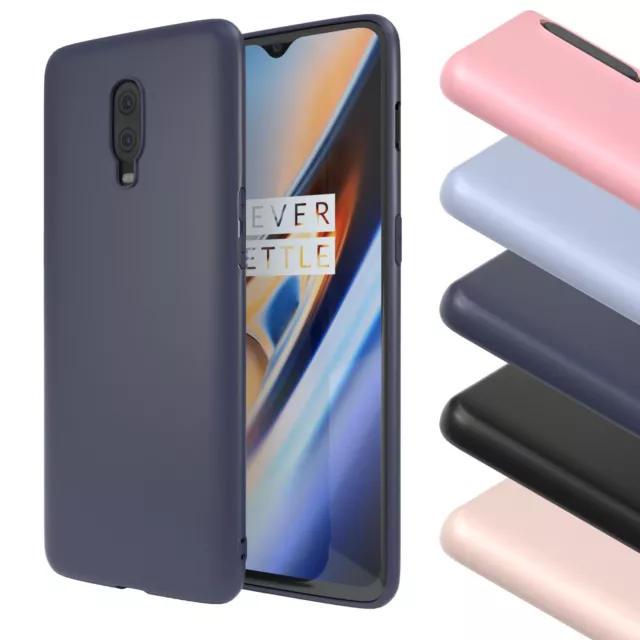 Funda para Móvil OnePlus 6T Estuche Silicona Tapa Trasera Suave Protector Ligera