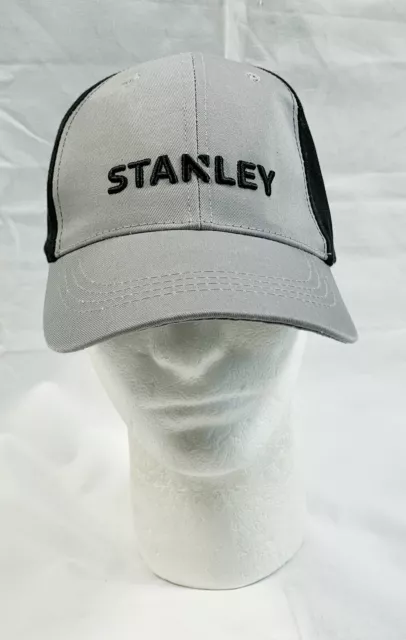 Stanley Tools Snapback Baseball Hat Mens Gray Black