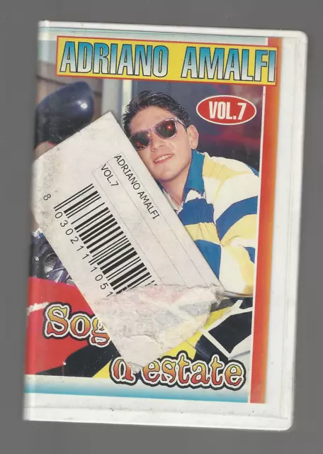 Adriano Amalfi Vol.7 Neomelodic Neapolitan Summer Dream MC SEA 0517 Cassette