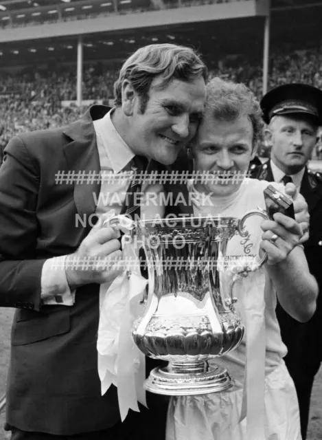 Bremner Don Revie 1972 Fa Cup Leeds United Quality Photo Print Utd Lufc Trophy