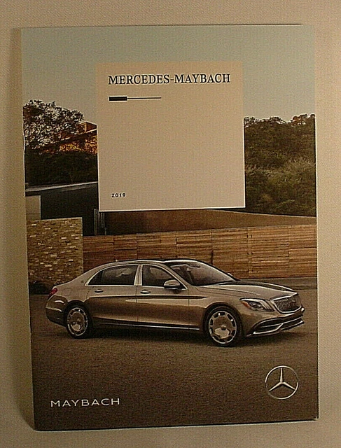 2019 Mercedes-Benz Maybach Sales Brochure - New Original