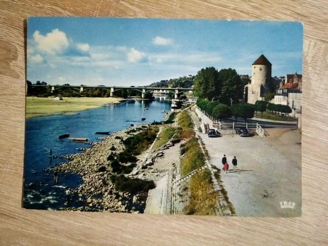 Cpsm Cpm Nevers Les Bords De La Loire La Tour Goguin
