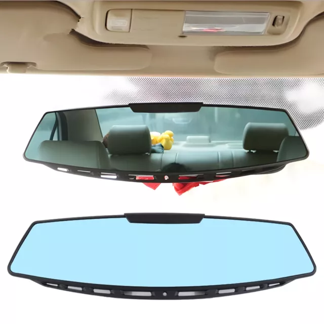Universal Rear View Interior Car Mirror Adjustable Wide Long Safety A1