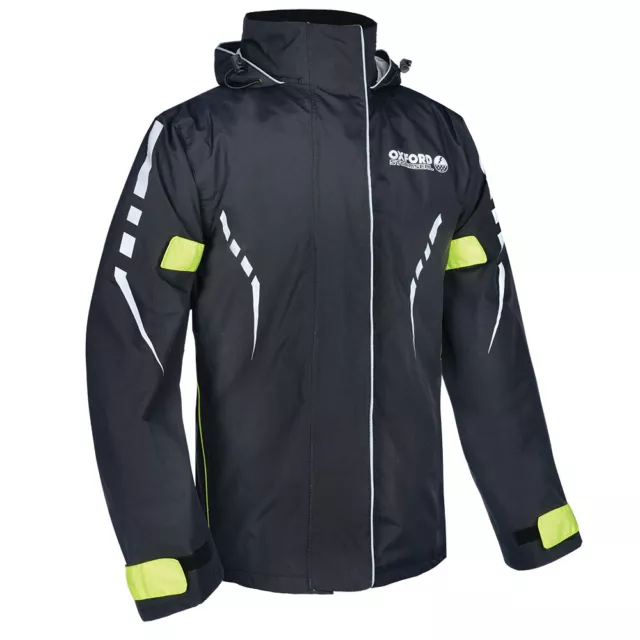 Oxford Stormseal Waterproof Motorcycle All Weather Over Jacket With Mesh Liner