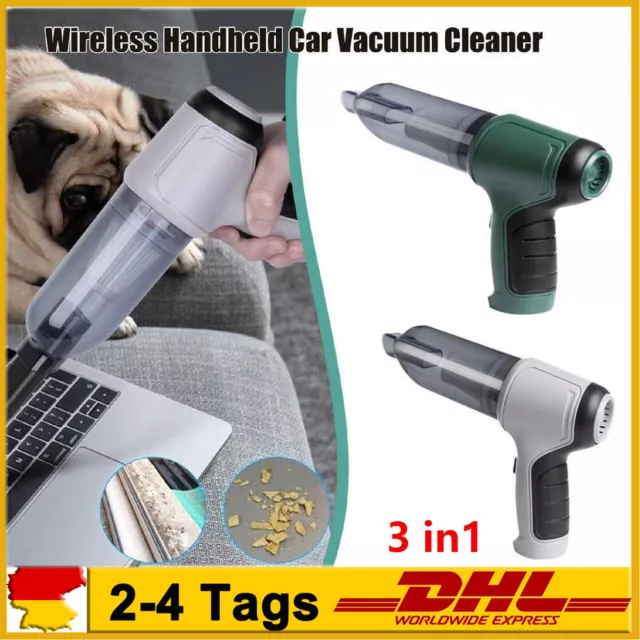 Wireless Cordless Handheld Vacuum Cleaner Mini Portable Home Car 120W 9500Pa