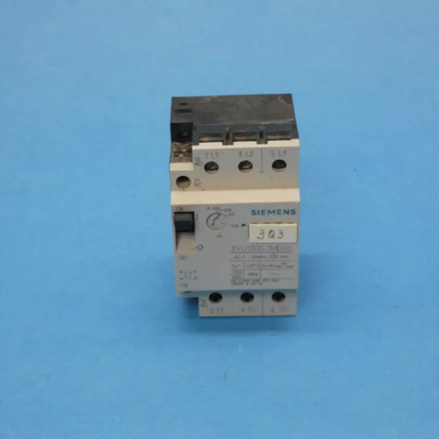 Siemens 3VU1300-1MD00 IEC Manual Motor Starter Protector 3 Pole 6-10 Amp