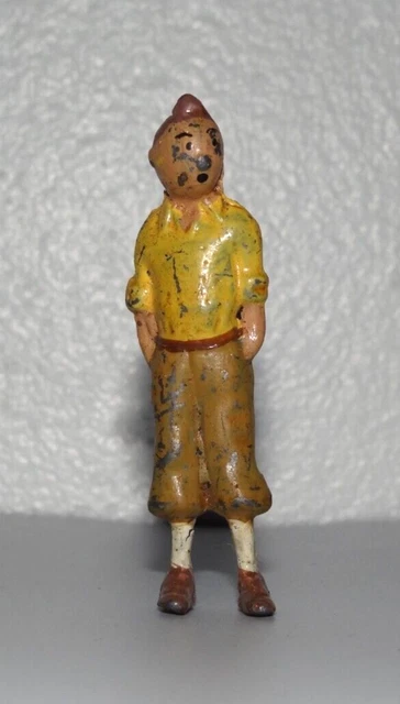 Figurine Tintin Plomb Tintin En Amerique 1000 Ex Numerotes