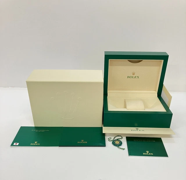 Rolex OYSTER PERPETUAL DATEJUST BOX FULL SET MEDIUM