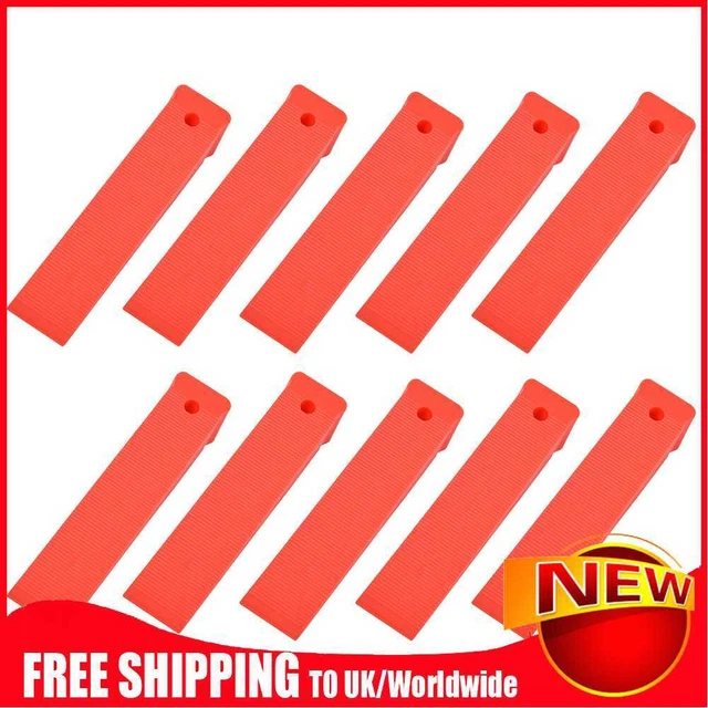 5/10 piezas cuñas de posicionamiento de nivelación de plástico cuñas para instalación de ventanas de puerta