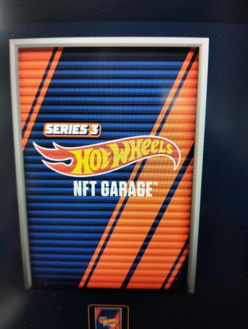 Original Mattel Hot Wheels NFT Series 3 Car Collectibles Pack