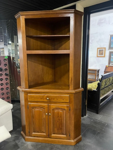 Angoliera mobile in legno 80x80xh208