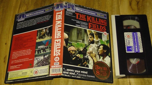 THE KILLING FIELDS VHS Video Big Box Ex Rental Pre Cert Thorn EMI £4.99 ...