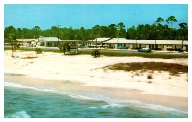 Postcard BEACH SCENE Port St Jose Florida FL AR3226