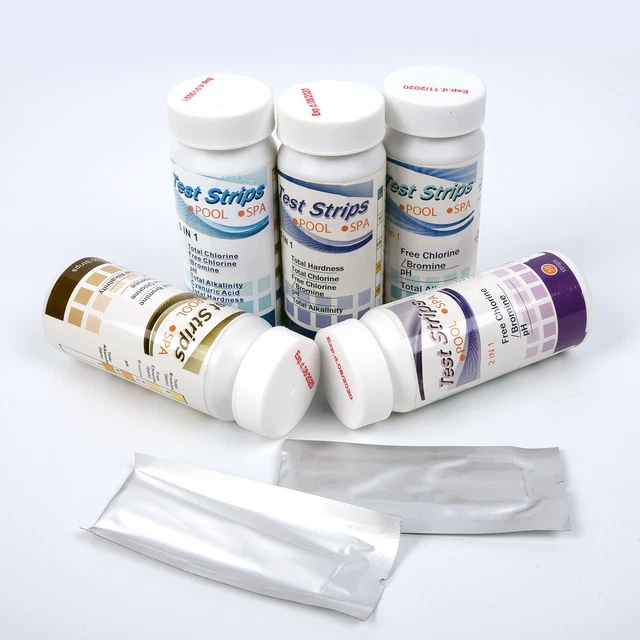 Strisce Test Durezza Acqua Simplex Health - 50 Pezzi, Sensibilità 0-1000 Ppm, Scadenza Dicembre 2014 - Foto 5