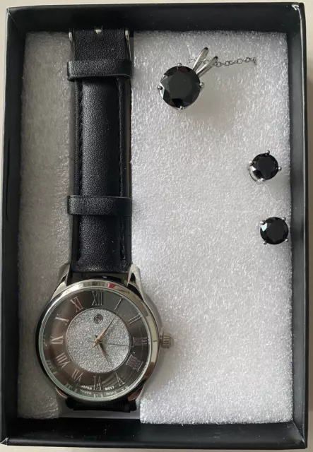 STRADA GENOA QUARTZ beaded Watch and Pen and Wallet set new in box 10.00 PicClick UK