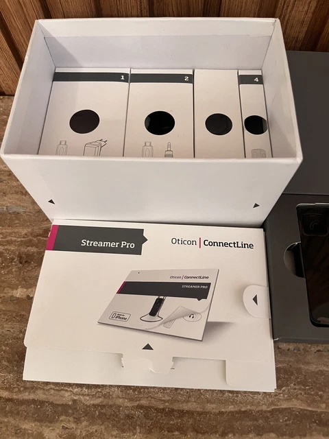 OTICON CONNECTLINE BLUETOOTH STREAMER PRO 1.3A FOR OTICON HEARING AIDS ...