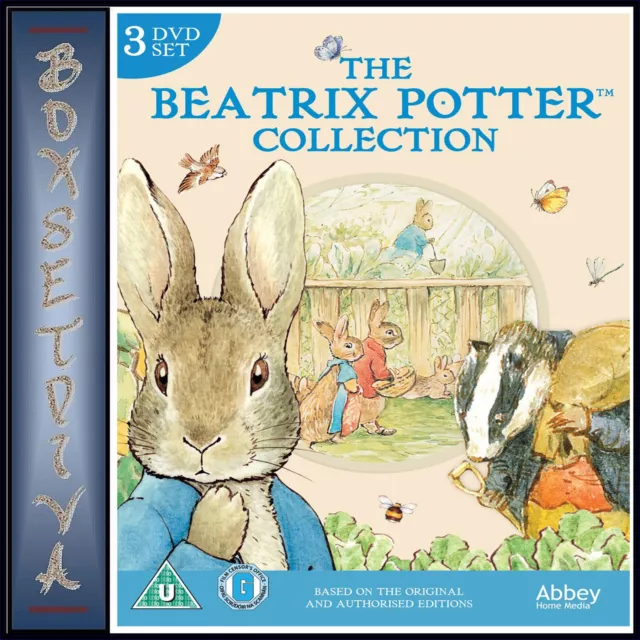 The Beatrix Potter Collection - 3 Dvd Boxset  *Brand New Dvd***