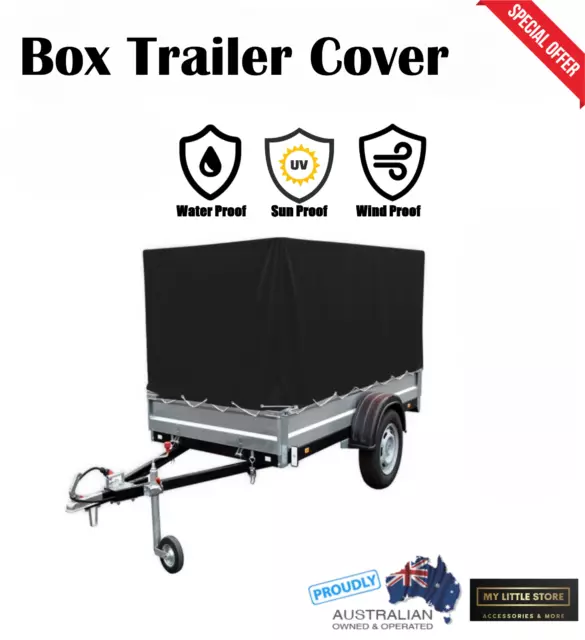 Box Trailer Cover 8x5x3 - Durable, waterproof, high quality and thick cover