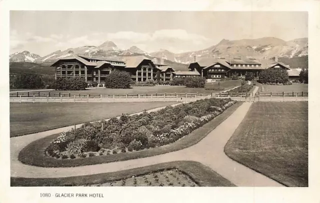 RPPC Glacier Park Hotel Real Photo MT P240