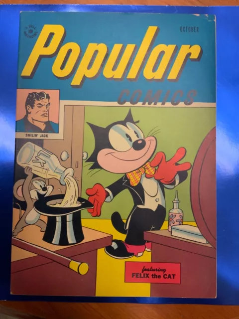 Popular Comics #140 1947 RACIST IMAGERY FELIX THE CAT