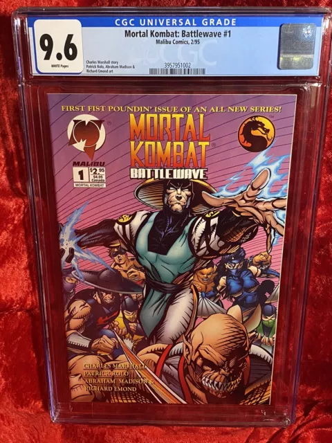 Mortal Kombat: Battlewave #1 CGC 9.6 Malibu 1995