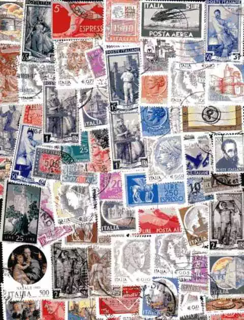 ITALIE - ITALY collections de 50 à 2000 timbres différents
