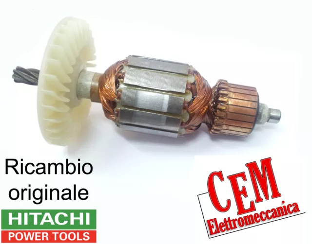 Induit Pour Marteau Démolisseur Hitachi H45 Mr Code 360-571E Rotor Original