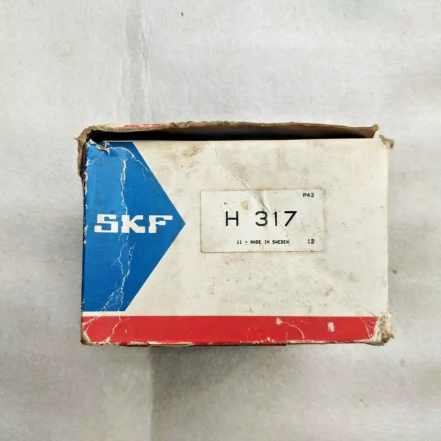 H 317 SKF Roulement Adaptateur Manche SKF Suède H317 Neuf Boite Paquet Bas Prix