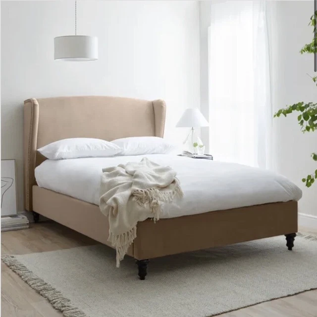 KING SIZE BED Frame Dunelm Oswald Frame Headboard Brand New Mattress