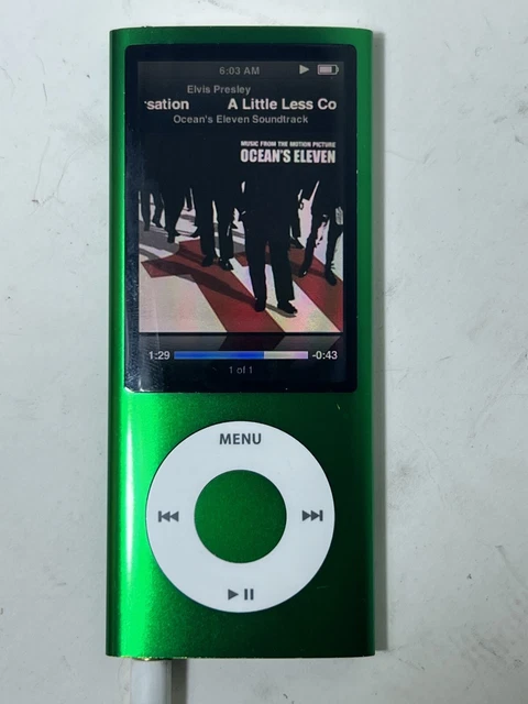 iPod nano グリーン 8GB MC040J/A 第5世代 A1320 iPod nano Apple アップル アイポッド ナノ 8GB グリーン MC040J