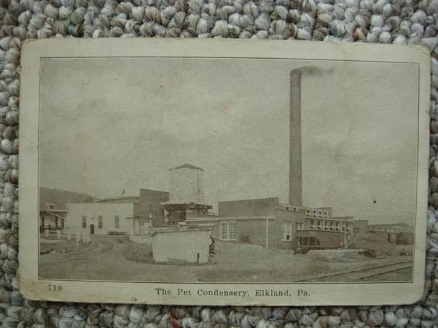 Elkland Pa-Pet Condesery-Milk Processing Plant-Railroad-Tioga County Elkland Pa-Pet Condesery-Milk Processing Plant-Railroad-Tioga County