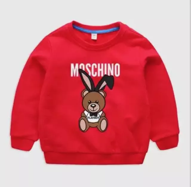 FELPA ORSO PLAYBOY  - GARZATA  Abbigliamento per bambini kids INVERNO UNISEX