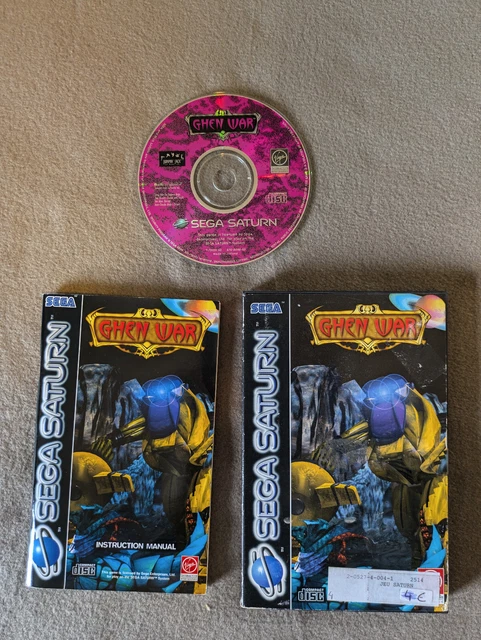 Ghen War Sega Saturn PAL Jeu complet