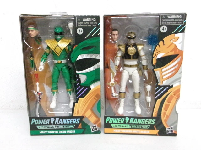 Mighty Morphin Power Rangers Lightning Collection Green White Spectrum Chase #7