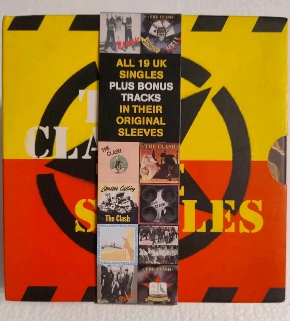THE CLASH - THE SINGLES BOX SET (19 CD Singles Box Set) EUR 56,90