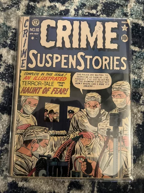 Golden Age EC Comics Crime Suspenstories #10 1952