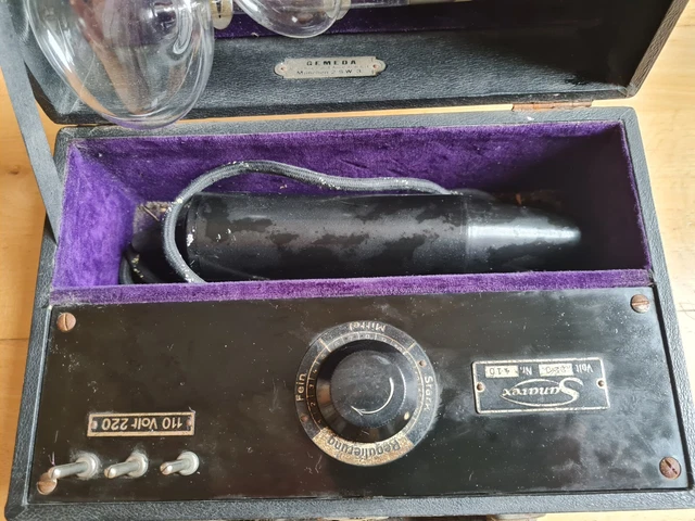 Hochfrequenz Strahlenapparat SANAREX GEMEDA ultraviolett Strahlen Heilapparat 7
